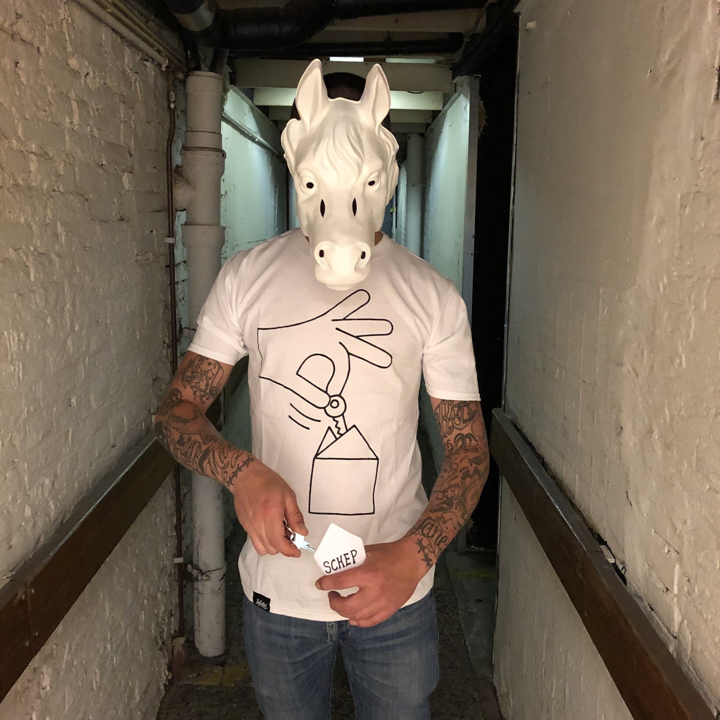 T-shirt GBH X INFECTED 2 schep