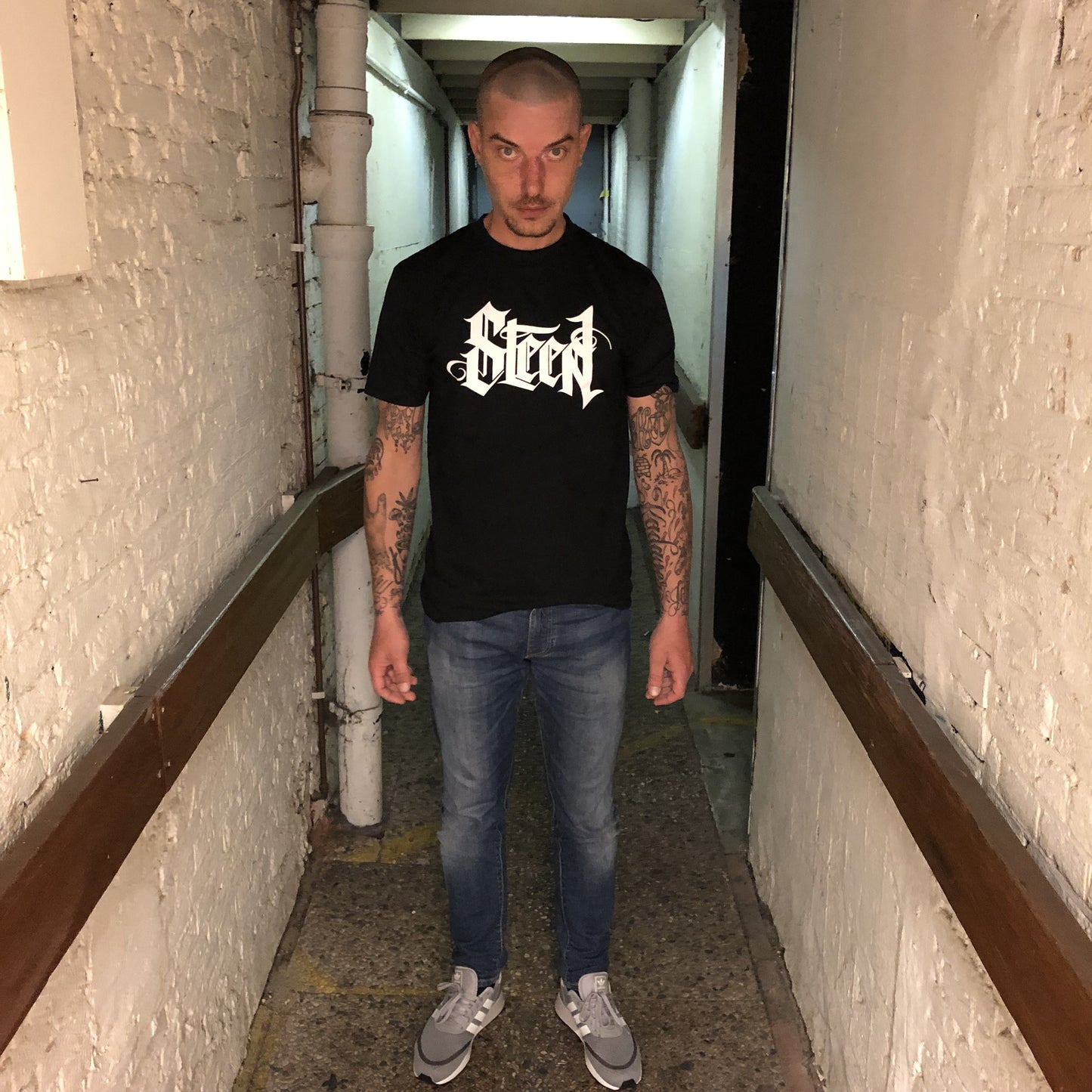 T-shirt Steen old english