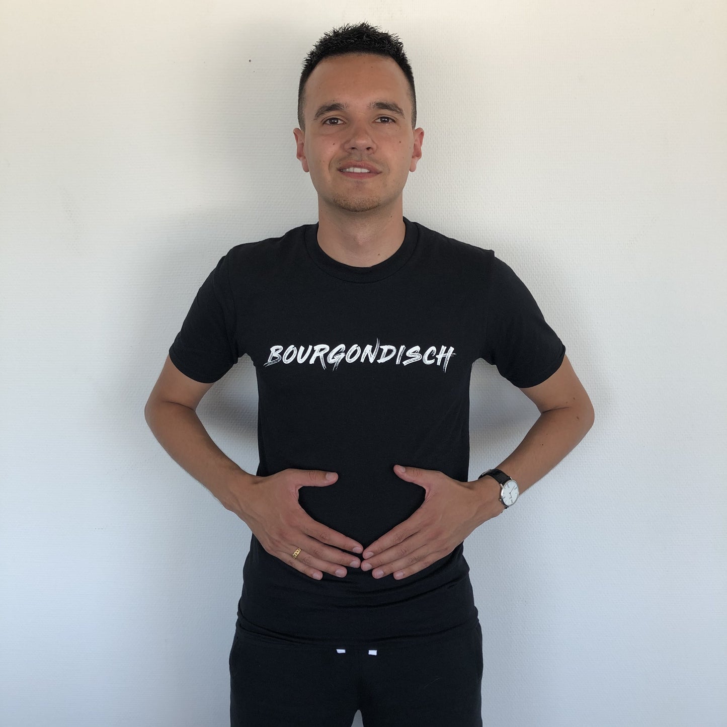 T-Shirt Bourgondisch