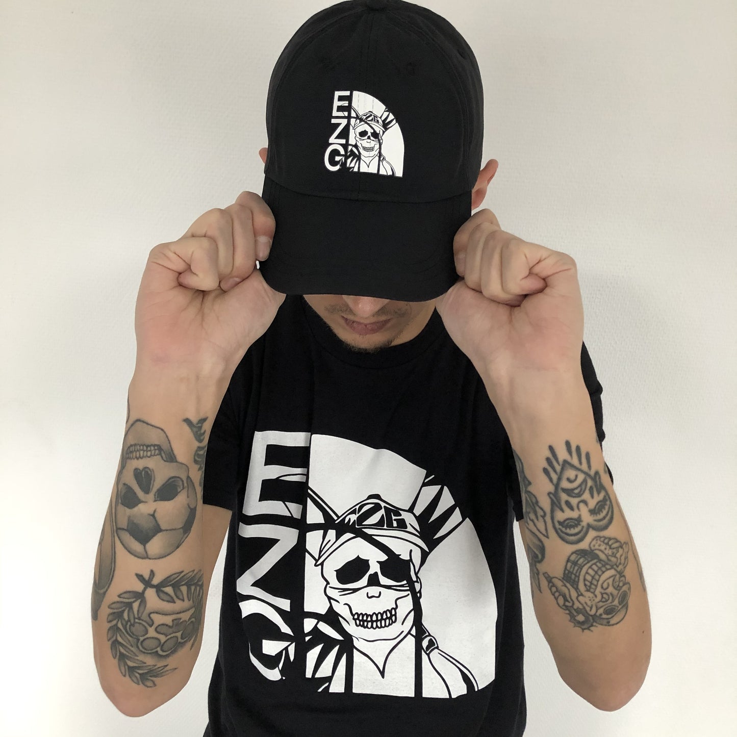 T-Shirt EZG Skull Face (XXL, XXXL)