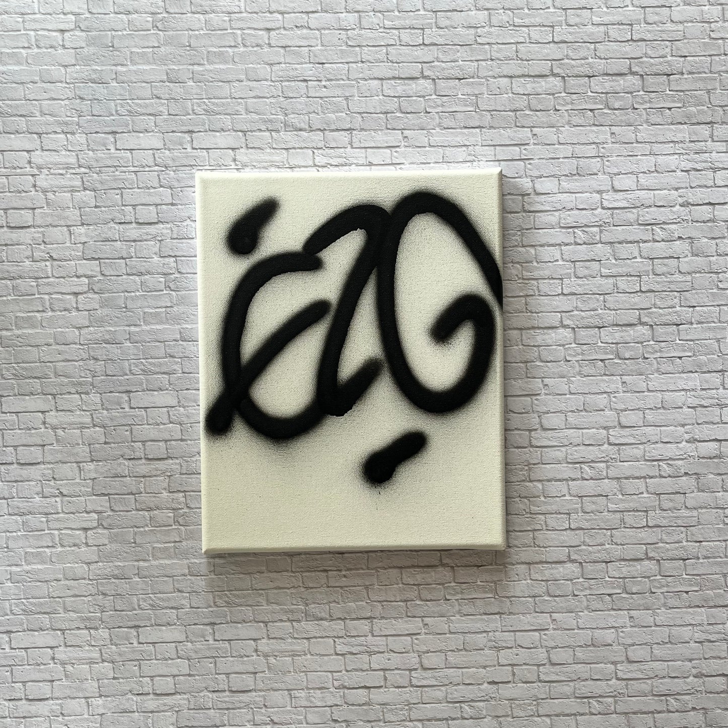 Canvas EZG handtekening (24X30)