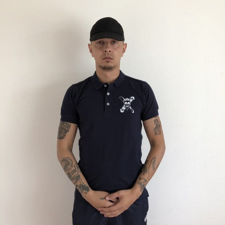 Polo EZG Skull Navy (L, XL, XXL)