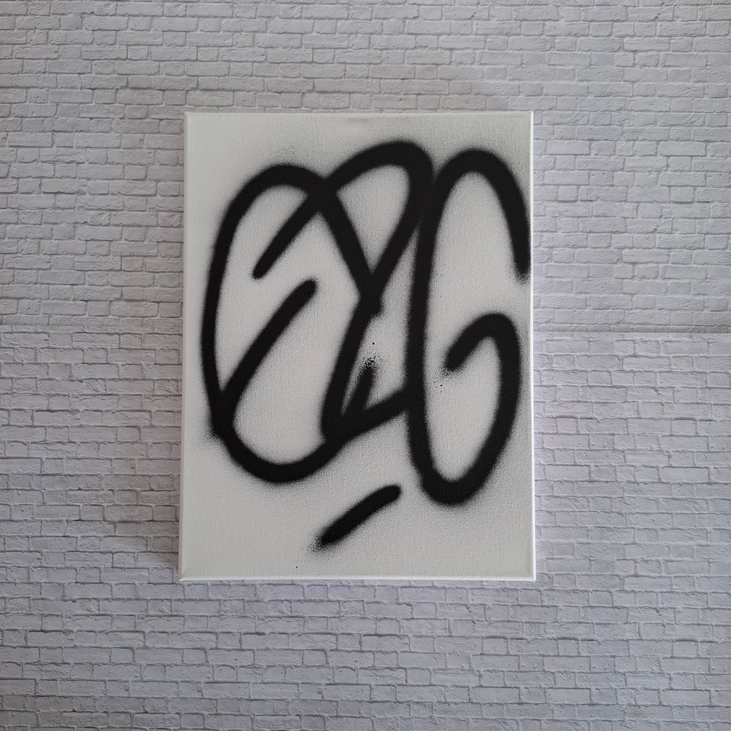 Canvas EZG handtekening (30X40)