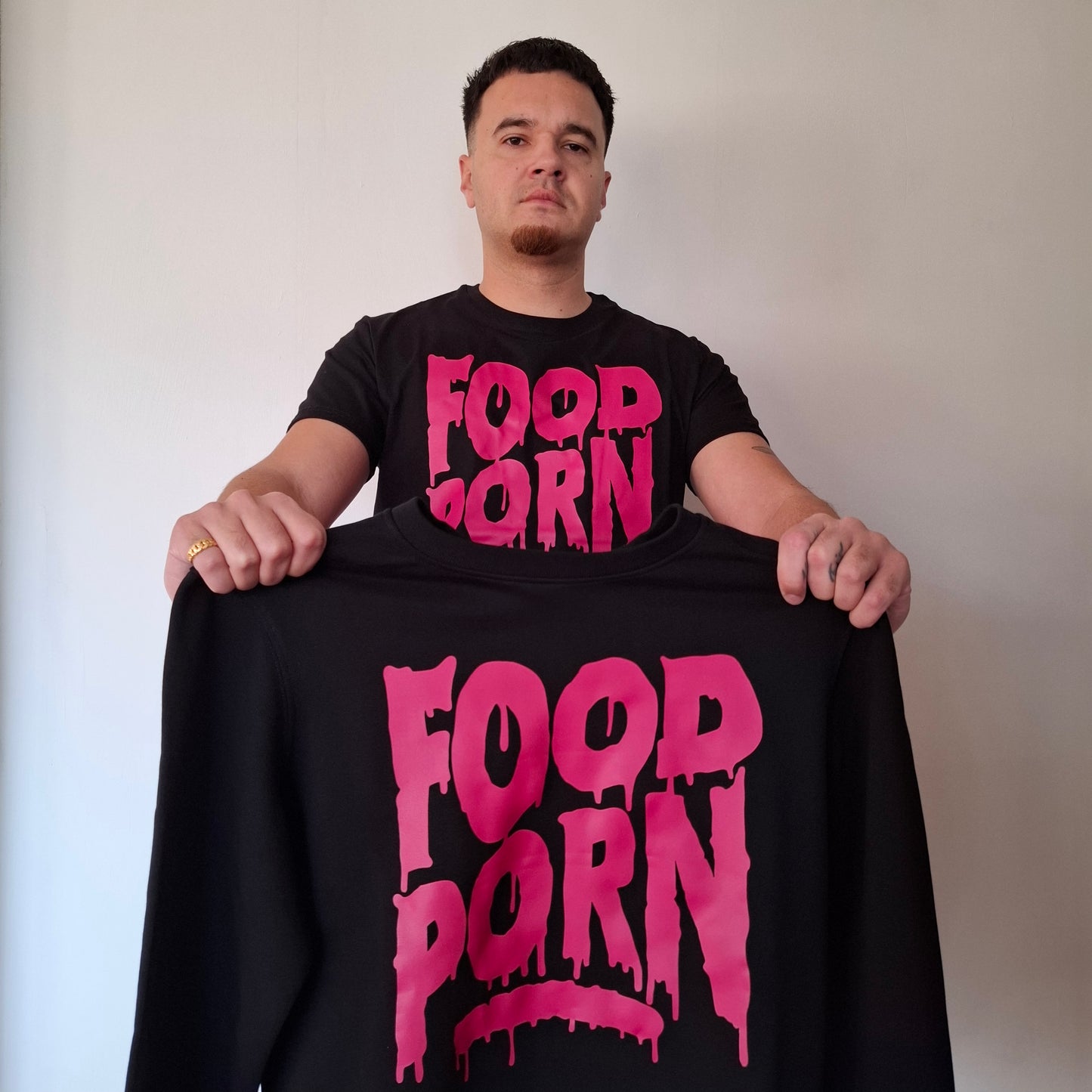 Crewneck Foodporn Logo (S, M, L)