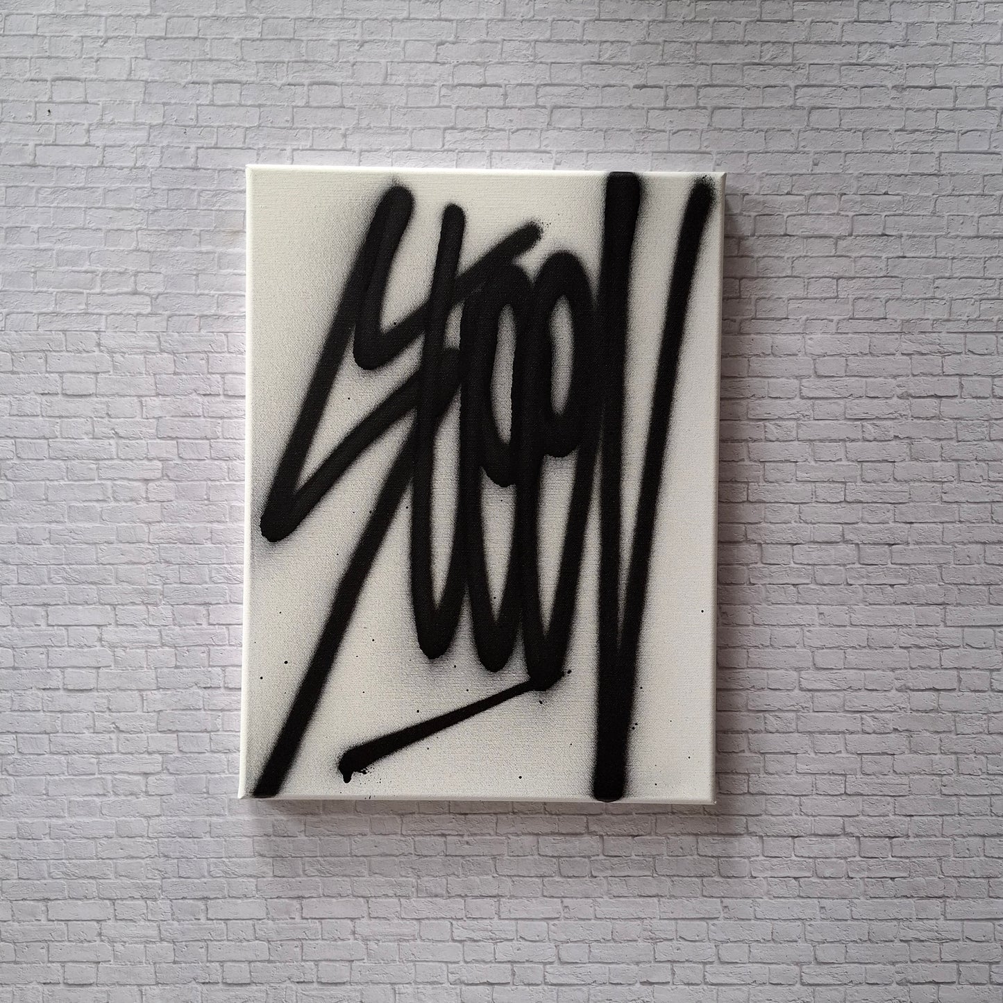 Canvas Steen Handtekening (30X40)