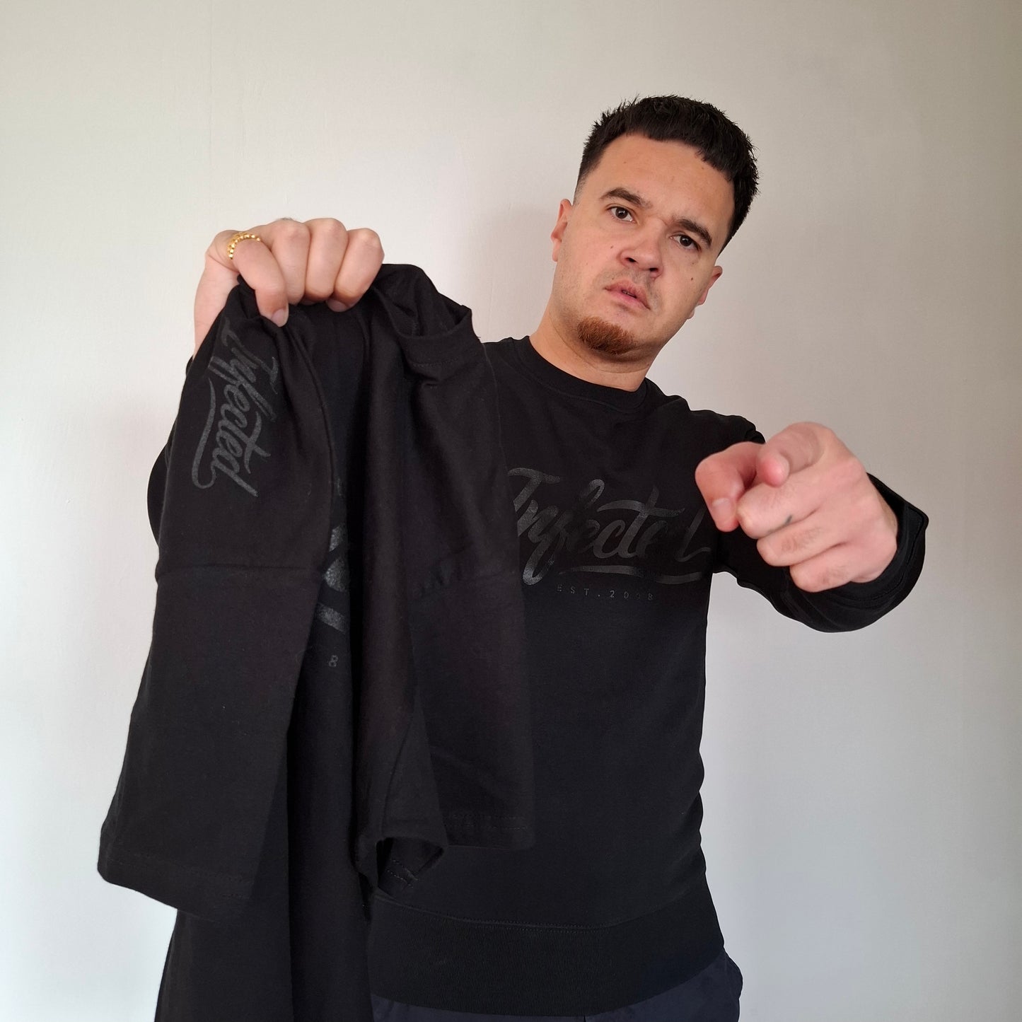 Crewneck Infected EST. 2008 Shadow Project (XS, S, M)