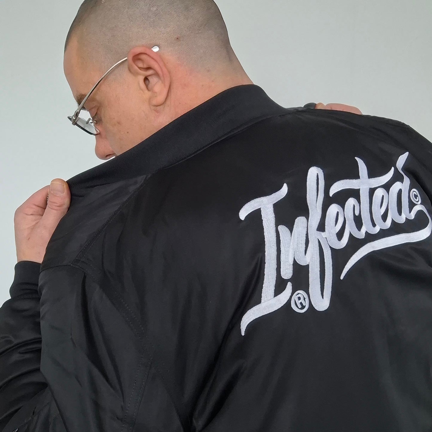 Bomber Infected Embroidered