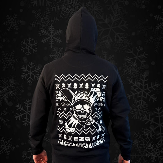 Kerst Hoodie EZG Skull