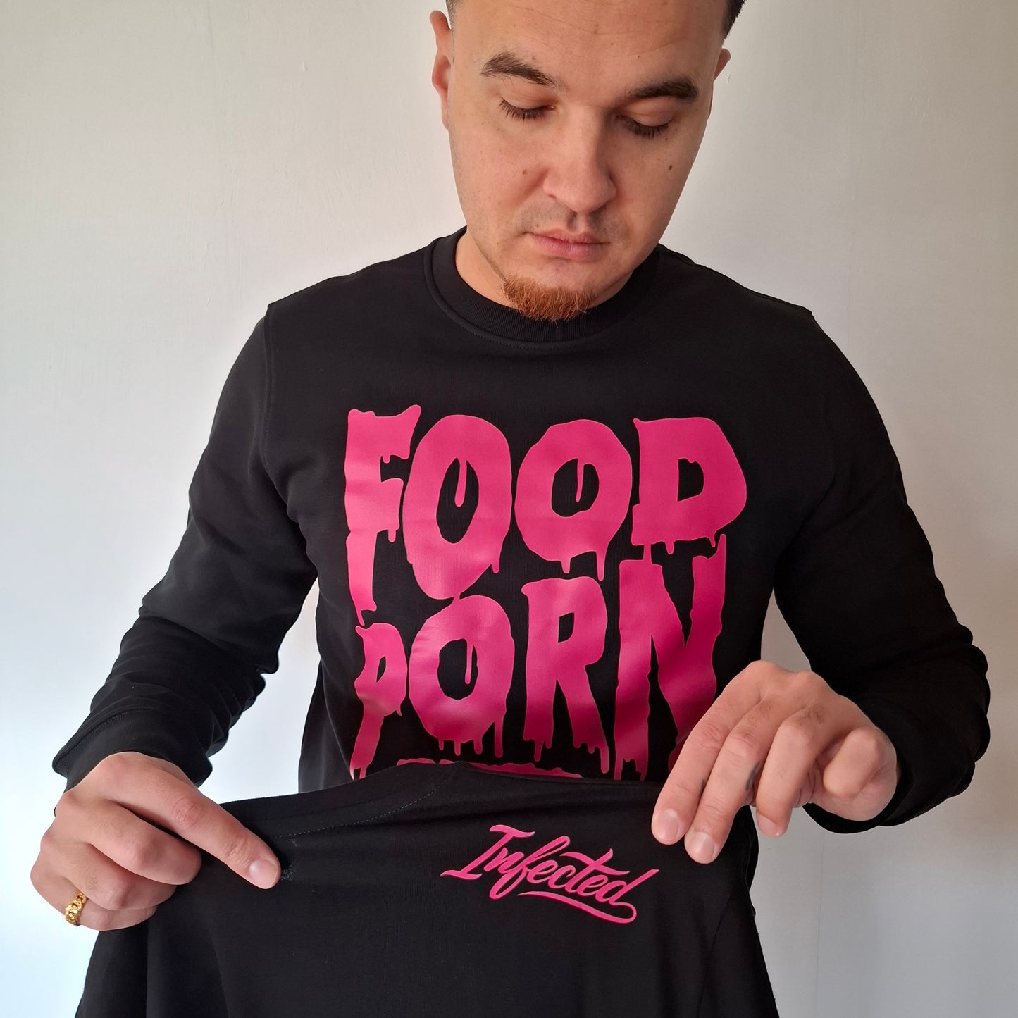 Crewneck Foodporn Logo