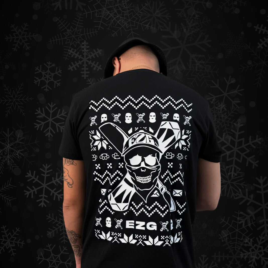 Kerst Shirt EZG Skull