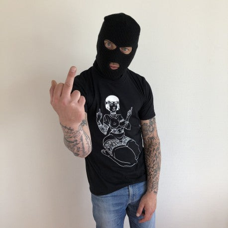 T-Shirt Goth GF zwart