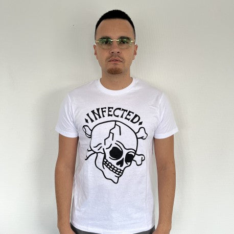 T-Shirt Infected Skull Wit